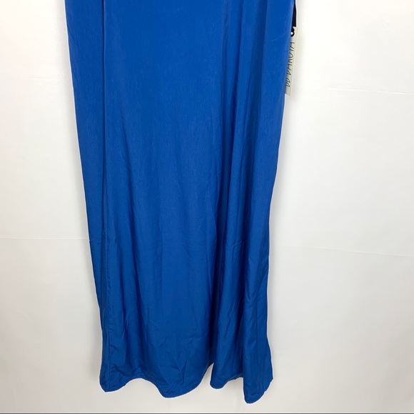 NWT Revolve BB Dakota Loulla Sleeveless Cutout Maxi Dress Baltic Blue 8 - Picture 5 of 10